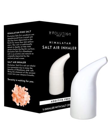 Evolution Salt Company, Crystal Salt Inhaler with Salt, 1 Count