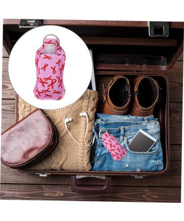 Ipetboom 4 Sets Hand Bottle Cover Shampoo Travel Bottle Empty Lipstick Tubes Rubber Key Ring Outdoor Empty Bottle Travel Soap Neoprene Rubber Protection Cap - Buy Online on GoSupps.com