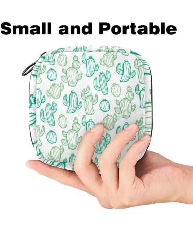 Shop Muooum Funny Cactus Menstrual Pouch - Stylish Zipper Bag for Tampons | Women's Collectibles International Shipping Available - Buy Online on GoSupps.com