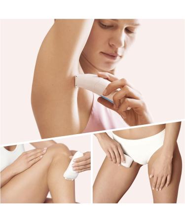 Buy Braun Silk- pil 5 Epilator for Women | Hair Removal & Shaving Attachment - 5-605 White/Turquoise - Fast International Shipping - Buy Online on GoSupps.com