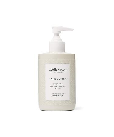 Estelle & Thild - Organic Beauty Citrus Menthe Hand Lotion Certified Organic Vegan Formula Cruelty Free - Sweden - 250 ml