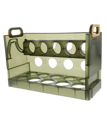 Alipis Egg Storage Box Refrigerator 30 Grid Egg Holder Plastic Egg Storage Tray Dog Dispenser Clamshell 1958U35Y8MV
