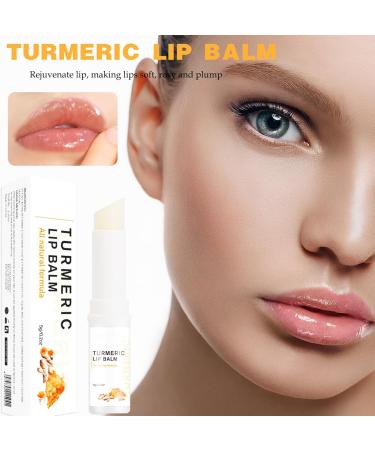 Lip Lightening For Dark Lips Turmeric Lip Balm Hydrating & Brightening Dark Lips Moisturizing Cream Balm Lips Pink Bleaching Daily Lip Care Balm Repair Cracked Chapped Dry Lips - Buy Online on GoSupps.com