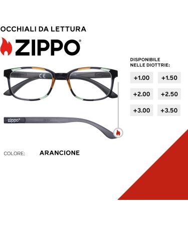 Buy Zippo Reading Glasses 2.50 - Stylish & Durable | International Shipping Available - Buy Online on GoSupps.com