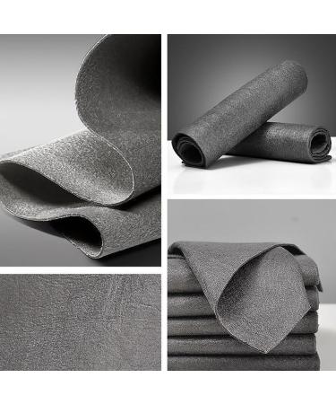 Strip-Free Microfiber Cleaning Towels - Magical Thickened Cloths for Home Windows Mirrors and Cars (Pack of 5) - Buy Online on GoSupps.com