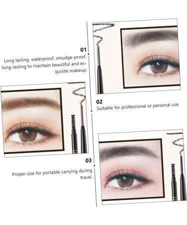 POPETPOP 2 1 Eyebrow Makeup Tools Double Head To Rotate Lock Cylinder 1 count (Pack of 1) Grey - Buy Online on GoSupps.com