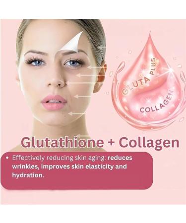 Glutathione Collagen Glow Gummies Glutathione Collagen Glow Glutathione Collagen Gummies for Women Glutathione Gummies for Skin Brightening Gummies Collagen Collagen for Women Gummies (5PCS) - Buy Online on GoSupps.com