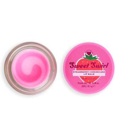 I Heart Revolution Sweet Swirl Lip Balm Sweet Scented Moisturizing Night Lip Balm Vegan & Cruelty-Free Strawberry Cheesecake - Buy Online on GoSupps.com