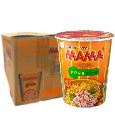 MAMA Instant Cup Noodles Pork Multipack 16 X 70 GR