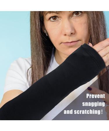 4 Pack Arm Cast Cover - Short Black Arm Cast Protector for Shower, Sports - Removable & Washable - Buy Online on GoSupps.com