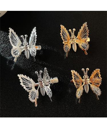 PLCPDM Headwear Pearls Hair Clip Fairy Butterfly-Nymph Headwear Vintage Photography Party Bride Wedding HeadPieces - Buy Online on GoSupps.com