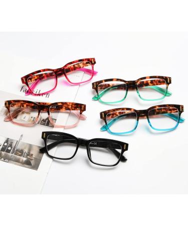 Stylish Two Tone Reading Glasses for Women | Black Frame +0.75 Magnification - Shop Internationally - Buy Online on GoSupps.com