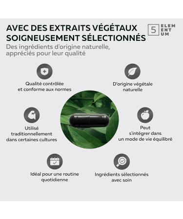  5 elementum Mumijo Shilajit Himalayan High Dosed Capsules - 1000mg Daily 71% Fulvic Acid - Highly Dosed Natural Shilajit - Tested & Certi - Buy Online on GoSupps.com