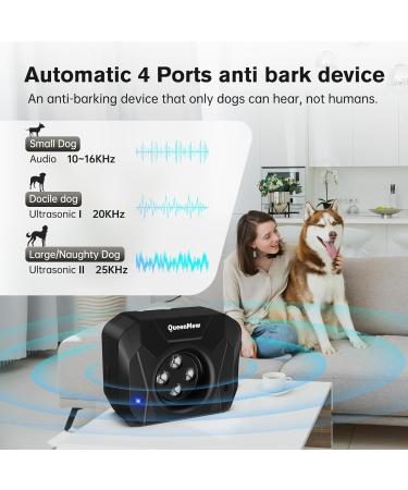 Antibell for Dogs - Auto Ultrasound Bark Control Device | Rechargeable & IPX45 Waterproof | 3 Levels for Small to Large Dogs | Effective Anti-Barking Solution - Buy Online on GoSupps.com