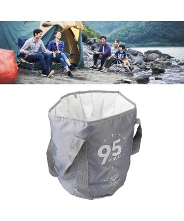 Large Collapsible Foot Bath Basin Portable and Foldable SPA Tub for Home Travel Keeps Water Warm Multifunctional Use for Laundry and Picnics (Gray) - Buy Online on GoSupps.com