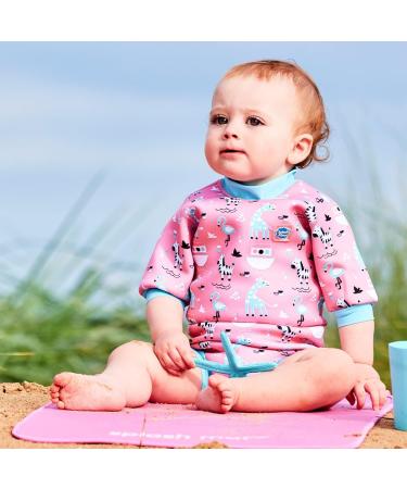 Splash About Happy Nappy Wetsuit | Reusable Swim Nappy | Nina's Ark | 6-14 Months - Buy Online on GoSupps.com