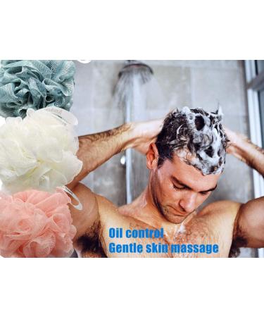 Buy Amazerbst Loofah Sponge Set - Pack of 6 (Pink White Blue Black) for Women & Men | Durable & Eco-Friendly Exfoliation - Buy Online on GoSupps.com