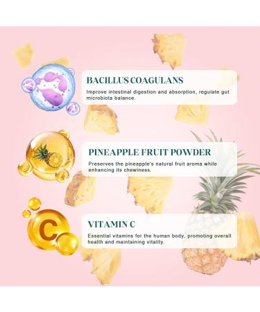 KLKIT Premium Feminine Balance Gummies Hawaiian Pineapple Gummies for Women pH Vegan Gluten Free Probiotic Formula 60 Gummies-30 Servings - Buy Online on GoSupps.com