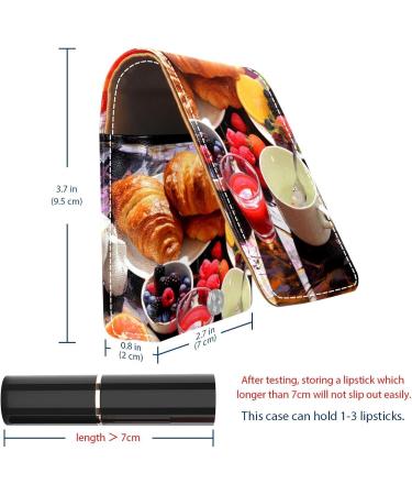 Travel Lipstick Organizer Case | Portable Makeup Bag with Mirror for Cosmetics | Shop Now - Buy Online on GoSupps.com