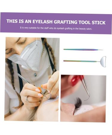 Buy Eyelash Stick Set - Grafting Mirror & Picking Rod - Beauty Accessory for Salon Lash Separation - Buy Online on GoSupps.com