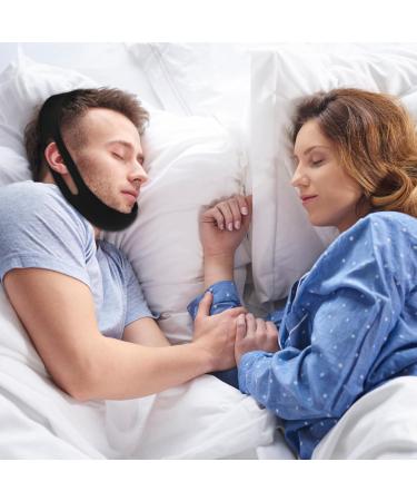 Adjustable Anti-Snoring Chin Strap for Deep Sleep | Breathable & Comfortable | Stop Snoring Solution for Men, Women & Kids - Buy Online on GoSupps.com