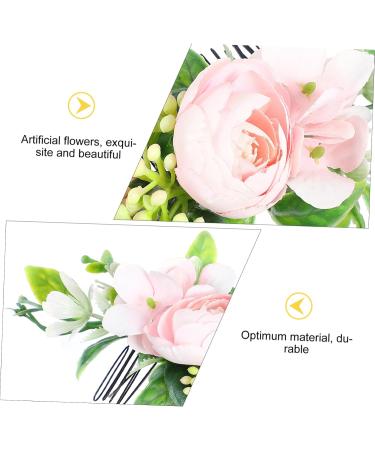 Ipetboom 1pc Hair Comb Wedding Headdress Summer Garland for Decorating Decorative Flowers Photo Props Silk Flower Barrettes Flower Hair Side Comb Beach Comb Wig Alloy Bridegroom The Photo - Buy Online on GoSupps.com