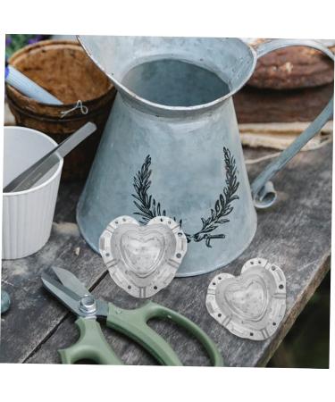 EXCEART 4pcs Heart Strawberry Mold Clear Fruit Vegetable Grow Shaping Melon Accessory Heart-shaped - Buy Online on GoSupps.com