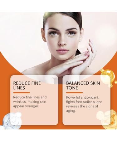 Vitamin C Facial Serum Vitamin C Serum for Face Brightening Serum Face Moisturiser Vitamin C Face Serum for Women Face Care for Reduce Dark Spot Hydrate & Plump Skin Anti Aging & Anti Wrinkle - Buy Online on GoSupps.com