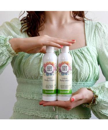 Good For You Girls Natural Body Lotion | SLS-Free, Vegan, Paraben-Free | Aloe, Avocado, Jojoba Oils | Honeydew Scent - Buy Online on GoSupps.com