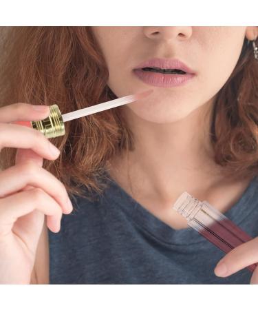 Lurrose 12-Piece Pencil-Shaped Empty Lip Gloss Tubes - Mini Clear Lip Oil Bottles for DIY Cosmetics - Perfect for Daily Use (1.6x9cm) - Buy Online on GoSupps.com