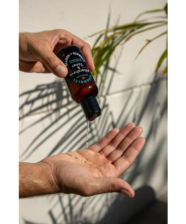 ASSEMBLED Men's Aftershave & Toner 4oz (Pack of 1) Fragrance-Free Paraben-Free