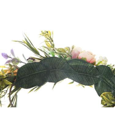 UUPP Bridal Flower Headband | Adjustable Ribbon | Wedding & Festivals - Buy Online on GoSupps.com