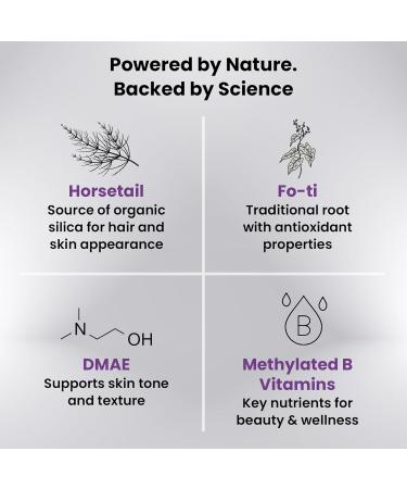 Organic Excellence Hair, Skin and Nails Vitamins for Women & Men Biotin Supplement 5000 mcg Hyaluronic Acid - Supports Healthy Hair Growth, Radiant Skin & Strong Nails, 3 Month Supply (90 Tablets) 90 Count (Pack of 1) - Buy Online on GoSupps.com