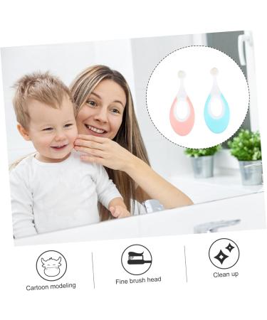 Outanaya Children's Toothbrush Set - Extra Soft Bristle Hand Toothbrush for Gentle Oral Care - Ideal for Toddlers & Micro-Handed Kids - Buy Online on GoSupps.com