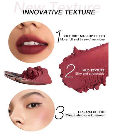 INTO YOU Matte Lipstick - Waterproof, Long Lasting Velvet Lip Stain for Lip & Cheek - Non-Stick, Smudge Proof Lip Gloss (EM07) - Buy Online on GoSupps.com