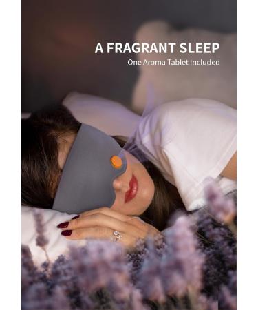 Buy 3D Contoured Sleep Mask - Soft Travel Eye Mask for Men & Women | Zero Eye Pressure Night Blindfold - Buy Online on GoSupps.com