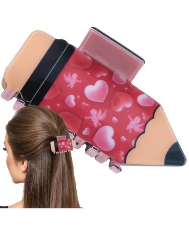 Siopob Cute Claw Clips | Claw Clip Hairpin for Women's Long Hair - Beautiful and Lovely Hair Decoration Too for Daily Use Night Out Club and 3-13