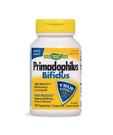 Nature's Way Primadophilus Bifidus, 180 Vcaps