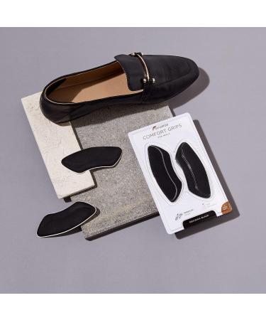 FLEXZENSE Comfort Grips - Prevent Heel Blisters from Shoe Lining - 1 Pair (Obsidian Black) - Buy Online on GoSupps.com