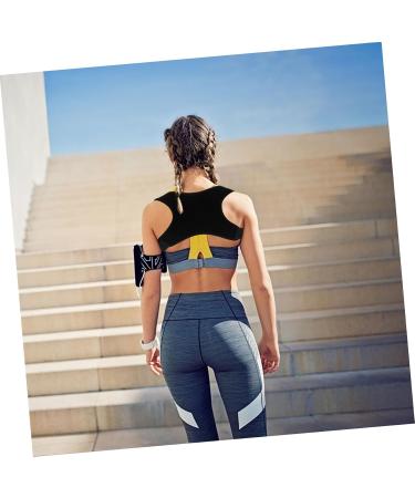 KICHOUSE Belt Holder Shoulder Rest Brace Posture Band Posture Straps for Men Polyester Black - Buy Online on GoSupps.com