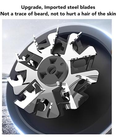 Premium Zinc Alloy Beard Trimmer - Fully Automatic & Portable Men's Clippers for Beard & Body Hair - Washable & Detachable Design - Buy Online on GoSupps.com