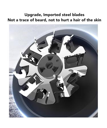Premium Beard Trimmer - Zinc Alloy Double Head Portable & Washable Electric Razor for Men | Perfect for Travel & Grooming - Buy Online on GoSupps.com