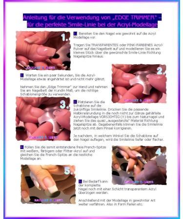 EDGE TRIMMER Smile Line Template for Acrylic Modelling | International Shipping Available - Buy Online on GoSupps.com