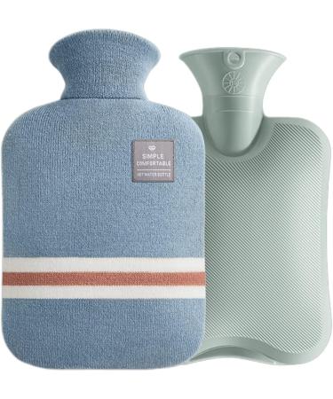 Soft Cover Heat Bottle 1L - Ideal for Winter Warmth & Pain Relief | Hot Cold Compress Hand Foot Warmers - Buy Online on GoSupps.com