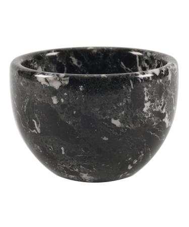 Radicaln Shaving Cream Bowl Black Handmade Marble Shaving Bowl Mens Barber Supplies - Bowl For Esthetician Supplies Like Shaving Gel - Used By Barber For Beard Bar Clean Up