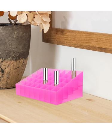 Shop Cabilock 40 Box Lipstick Holder - Pink Cosmetic Organizer & Jewelry Storage Case for International Shipping - Buy Online on GoSupps.com