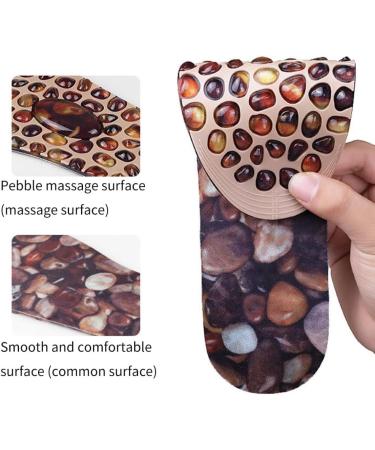 Acupressure Cobblestone Massage Insoles - Reflexology Foot Pads for Men & Women | International Shipping Available - Buy Online on GoSupps.com