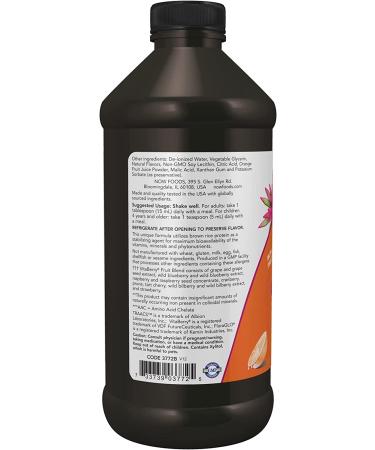 Now Foods Liquid Multi Tropical Orange Flavor | 16 fl oz - Nutrient-Rich Supplement - Buy Online on GoSupps.com