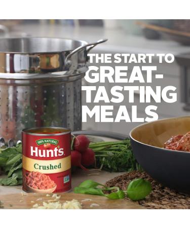 Hunt's Crushed Tomatoes 28 oz - Keto Friendly Tomato Sauce - Buy Online on GoSupps.com