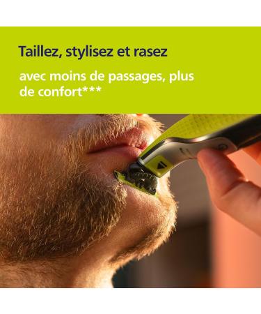 Philips OneBlade 360 Ersatzklingen f r OneBlade Electrorasierer und Trimmer mit verstellbarem 5-in-1-Kamm langlebiger Edel - Buy Online on GoSupps.com